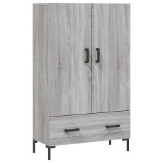 Vidaxl Skříň highboard šedá sonoma 69,5 x 31 x 115 cm kompozitní dřevo