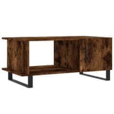 Vidaxl Konferenční stolek kouřový dub 90 x 50 x 40 cm kompozitní dřevo
