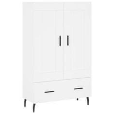 Vidaxl Skříň highboard bílá 69,5 x 31 x 115 cm kompozitní dřevo