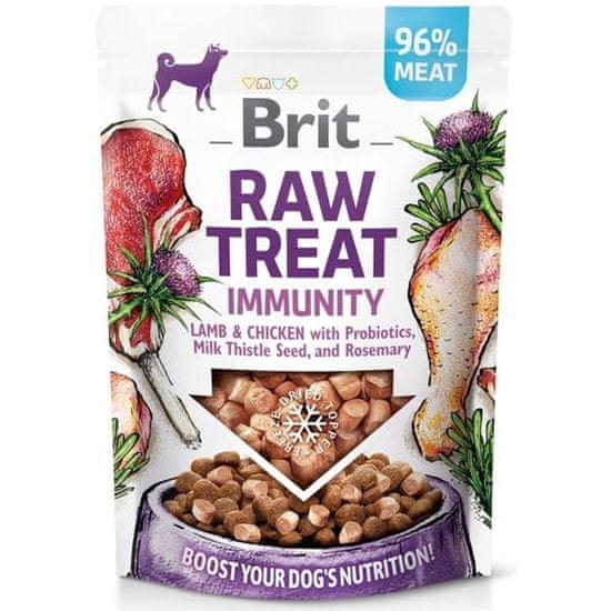 Brit Raw Treat Dog Immunity Freeze-dried treat and topper Lamb&Chicken 40 g