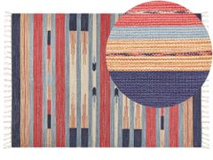 Beliani Bavlněný kelimový koberec 200 x 300 cm vícebarevný GANDZAK