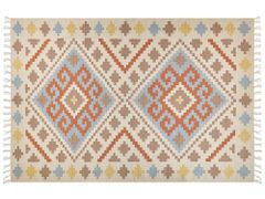 Beliani Bavlněný kelimový koberec 200 x 300 cm vícebarevný ATAN
