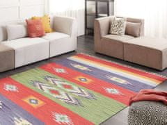 Beliani Bavlněný kelimový koberec 200 x 300 cm vícebarevný KAMARIS