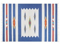 Beliani Bavlněný kelimový koberec 200 x 300 cm vícebarevný VARSER