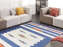 Beliani Bavlněný kelimový koberec 200 x 300 cm vícebarevný VARSER