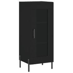 Vidaxl Skříň highboard černá 34,5 x 34 x 180 cm kompozitní dřevo