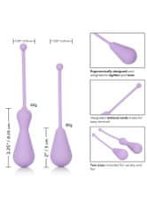 CalExotics Vaginální kuličky Calexotics Dr. Laura Berman Weighted Kegel Exercisers Set