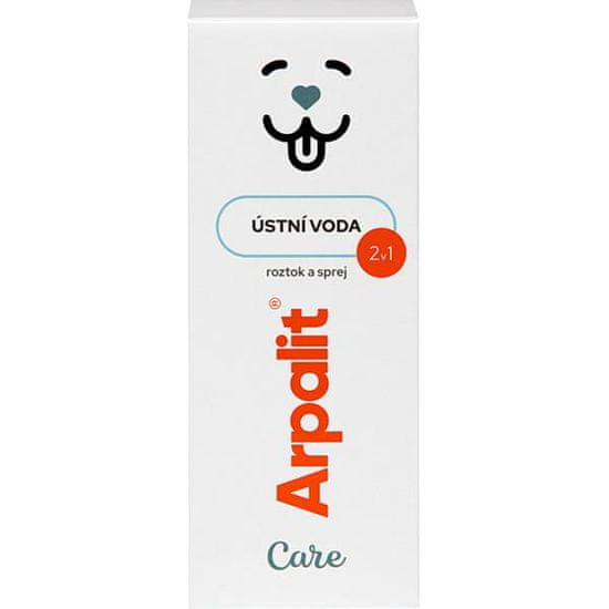 ARPALIT Care Ústní voda 2 v 1 roztok a sprej 250 ml