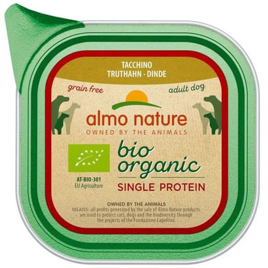 Almo Nature dog vanička BiO Single protein krůta 150 g