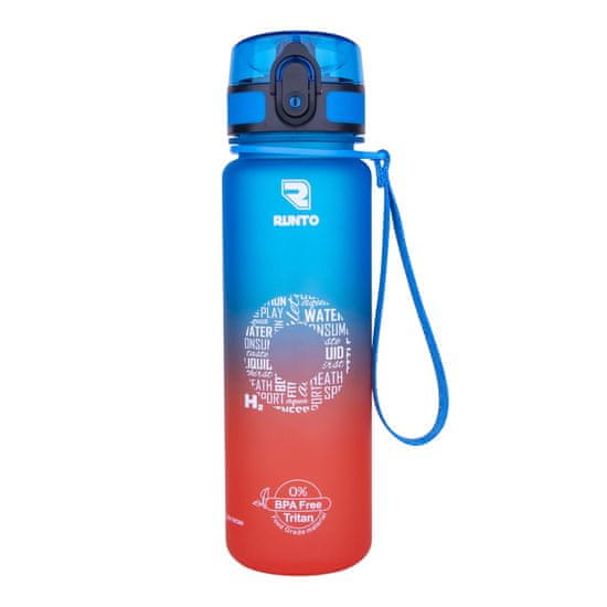 Runto Láhev SPACE Red – Blue 500ml