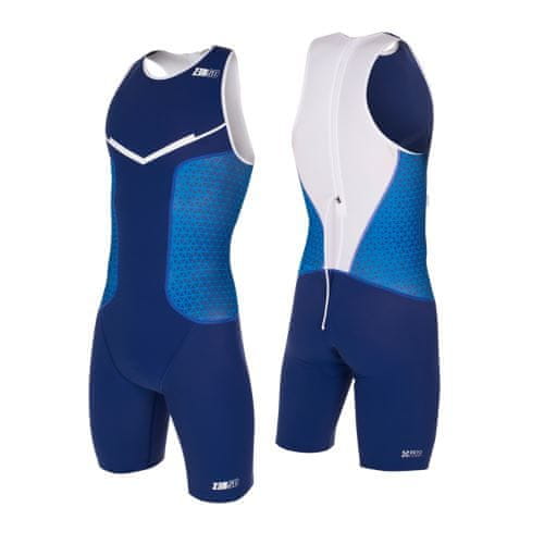 ZEROD Racer TRISUIT MAN Dark blue/White