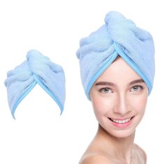 Verk 01625 Turban na vlasy z mikrovlákna růžová