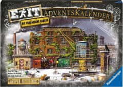 Ravensburger EXIT Úniková hra - Adventní kalendář: Opuštěná továrna