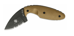 KA-BAR® KB-1477CB TDI ORIGINAL taktický nůž 5,9 cm, pískově hnědá, Zytel, pouzdro 