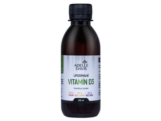 Adelle Davis , Lipozomální Vitamín D3, 200 ml