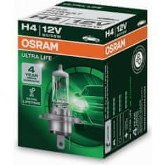 Osram Autožárovka 12V H4 60/55W - Osram Ultra Life 3x delší životnost 1ks