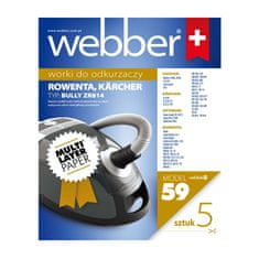 Webber ROWENTA BULLY ZR814,OK1800 x5 pytlů