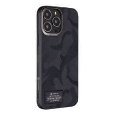 Tactical Zadní kryt Camo Troop na iPhone 13 Pro Max černý