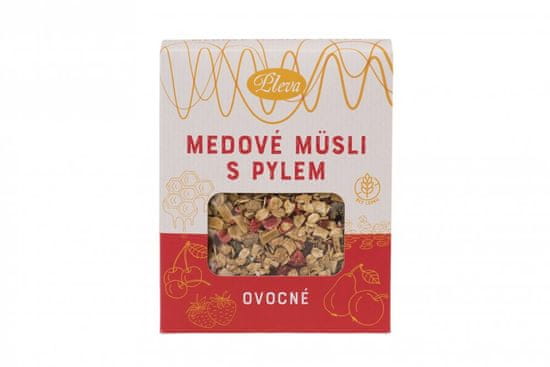 Pleva Medové müsli s pylem – ovocné, 370 g