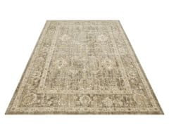 NOURISTAN Kusový koberec Cairo 105592 Luxor Black Cream – na ven i na doma 120x170