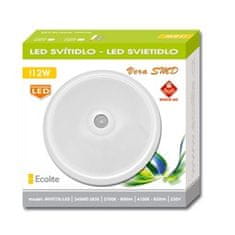 Ecolite Ecolite LED sv. s PIR,24xSMD,12W,3000K WHST78/LED-3000