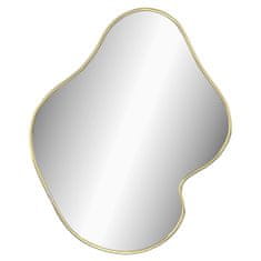 Vidaxl Nástěnné zrcadlo zlaté 60 x 50 cm
