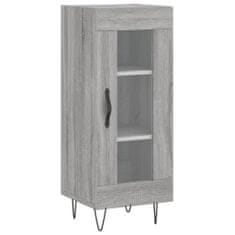 Vidaxl Skříň highboard šedá sonoma 34,5 x 34 x 180 cm kompozitní dřevo