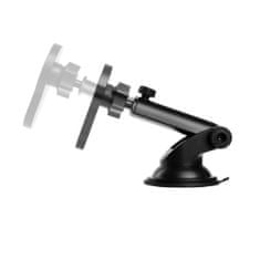 FIXED Držák s bezdrátovým nabíjením MagClick XL s podporou uchycení MagSafe, na sklo nebo palubní desku, 15W, černý