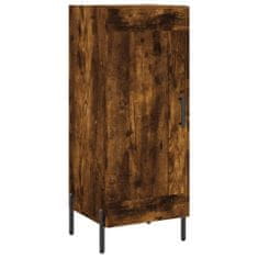 Vidaxl Skříň highboard kouřový dub 34,5 x 34 x 180 cm kompozitní dřevo