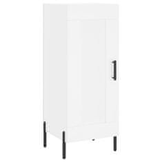 Vidaxl Skříň highboard bílá 34,5 x 34 x 180 cm kompozitní dřevo