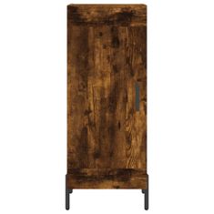 Vidaxl Skříň highboard kouřový dub 34,5 x 34 x 180 cm kompozitní dřevo