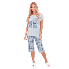 Edoti Dámské pyžamo ULR161 modré MDN123163 L