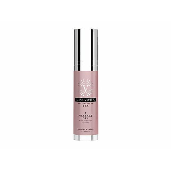 Miss Vivien Masážní gel s diamantovým pudrem (Massage Gel) 50 ml