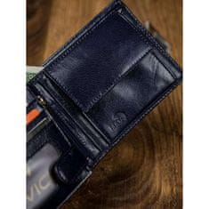 Factoryprice Kožená peněženka RFID ROVICKY 324-RBA-D 324-RBA-D___NAVY-RED_396427 Univerzální
