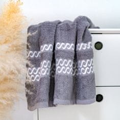 Stanex Bambusové ručníky a osušky VALENCIA Barva: SVĚTLE FIALOVÁ, Rozměr: Ručník 50 x 100