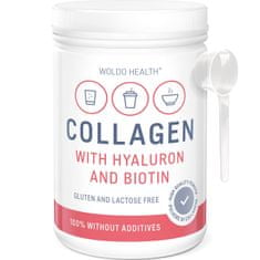WoldoHealth® Kolagen s kyselinou hyaluronovou 500g