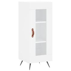 Vidaxl Skříň highboard bílá 34,5 x 34 x 180 cm kompozitní dřevo