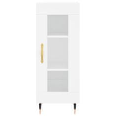 Vidaxl Skříň highboard bílá 34,5 x 34 x 180 cm kompozitní dřevo