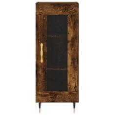 Vidaxl Skříň highboard kouřový dub 34,5 x 34 x 180 cm kompozitní dřevo