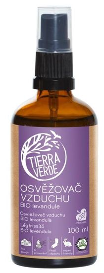 Tierra Verde Osvěžovač vzduchu – BIO Levandule 100 ml