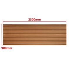 SONNENH 900x2300x6mm EVA pěna Teak Brown s černou linkou Faux Teak Boat Decking Sheet