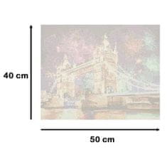 KIK Malování podle čísel 40x50cm most