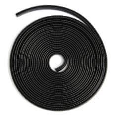 MATCC 4m chrániče hran dveří do auta U Shape Anti-collosion Rubber Trim Seal Strip Black