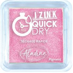 Aladine Razítkovací polštářek Aladine IZINK QUICK DRY - rosé pastel pastelová růžová