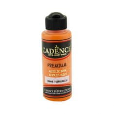 Aladine Akrylová barva Cadence Premium 120 ml - orange oranžová