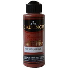 Aladine Akrylová barva Cadence Premium 70 ml - red brown červenohnědá