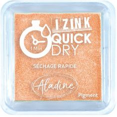 Aladine Razítkovací polštářek Aladine IZINK QUICK DRY - orange pastel pastelová oranžová