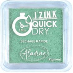 Aladine Razítkovací polštářek Aladine IZINK QUICK DRY - vert d´eau modrozelená