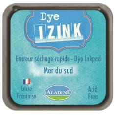 Aladine Razítkovací polštářek Aladine IZINK DYE - mer du sud azurová