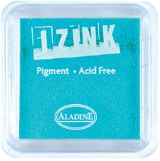 Aladine Razítkovací polštářek AladineIZINK EMBOSSING - aqua azurová